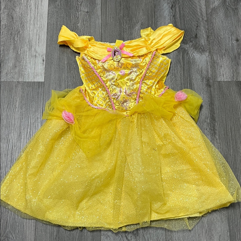 Disney Princess Belle little girls costume dress/size 6/6X
